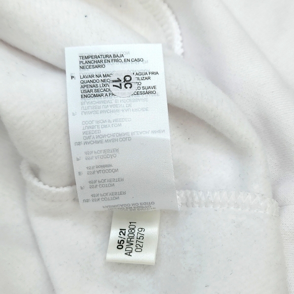 ADIDAS GOLF WHITE SWEATSHIRT WITH HOODIE - Picture 8 of 9